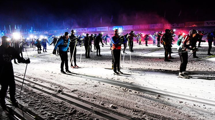 Starten i Nattvasan 2018
