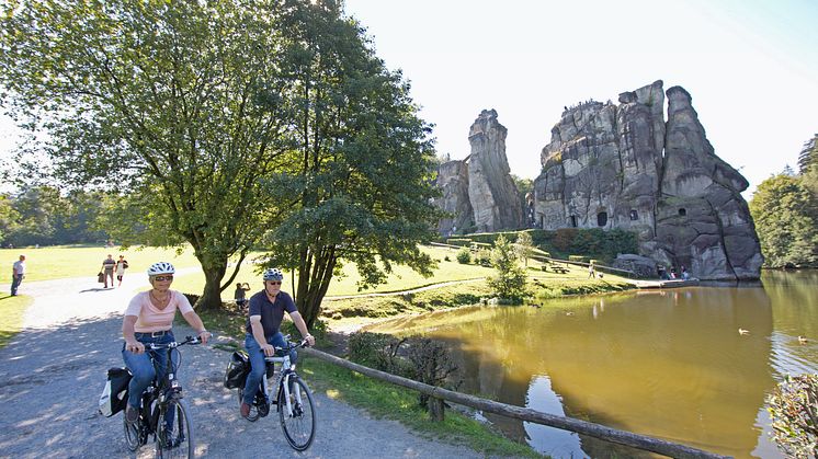 Externsteine bei Horn-Bad Meinberg ©Römer-Lippe-Route