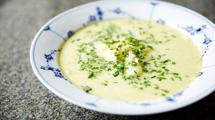 Månadens recept oktober - Potatis- och ostsoppa