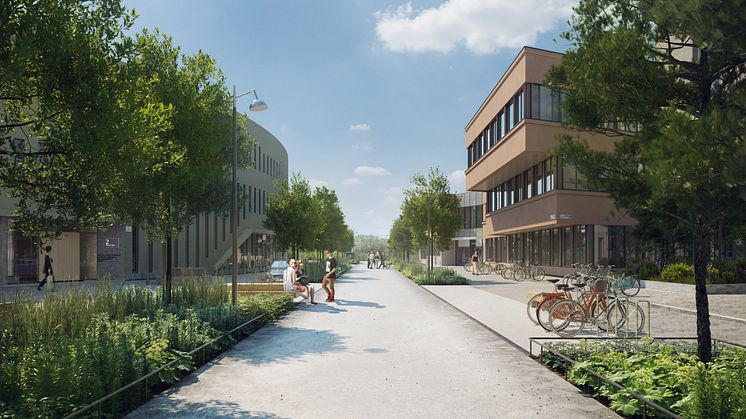 Campus Albano, Albano gata, Stockholm 