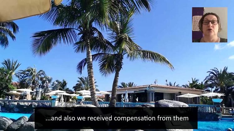 ECC client testimonial video from Lorraine Mutch.  Palm Oasis claimant