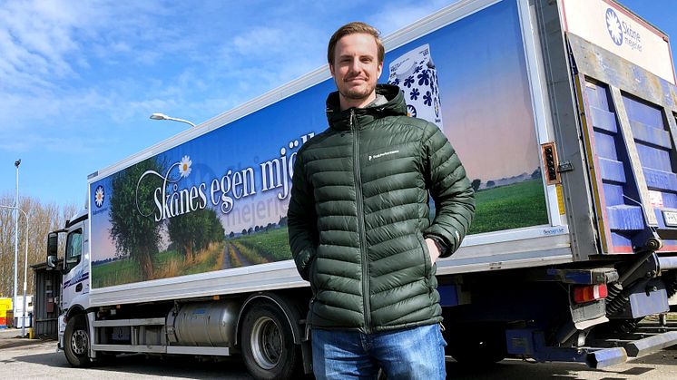 "Det känns ärofyllt att få vara med, att få spela en liten roll i något som är så stort", säger William Smygegård som lånas ut från Skånemejerier.