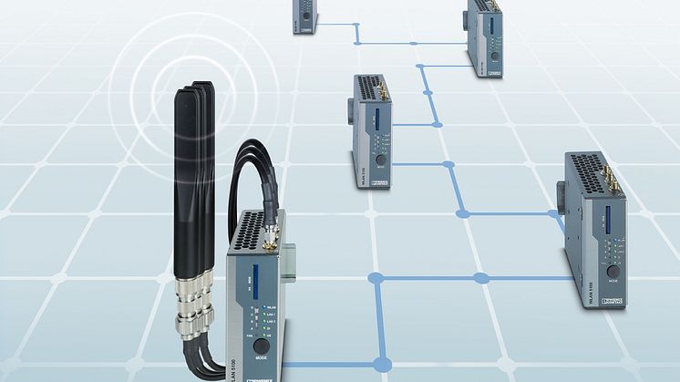 Central konfiguration af industrielle WLAN netværk 