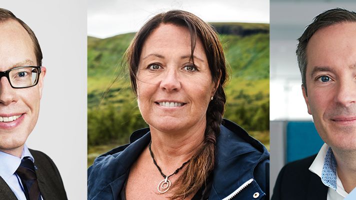 Keynote speakers: Daniel Forslund, Maria Carlund och Mathias Ekman