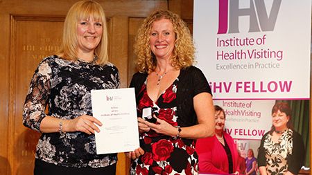 Honour for inspirational health visitor