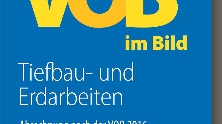 VOB im Bild – Tiefbau- und Erdarbeiten, 22. Auflage, 2D (tif)