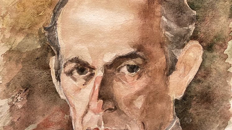 Självporträtt Alfred Weissenberg
