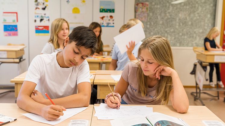 Kraftigt förbättrad studiero i kommunens grundskolor