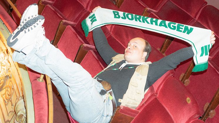 David Ritschard presenterar nya höstdatum för Södra Teatern
