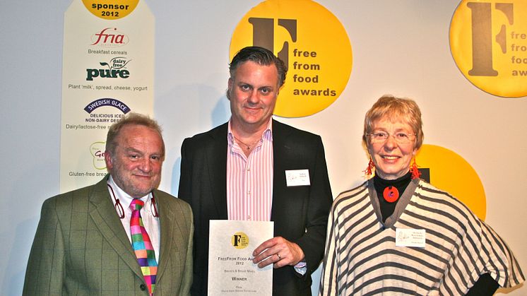 GROVA vinner 1:a-priset i brittiska tävlingen Free From Food Awards 2012