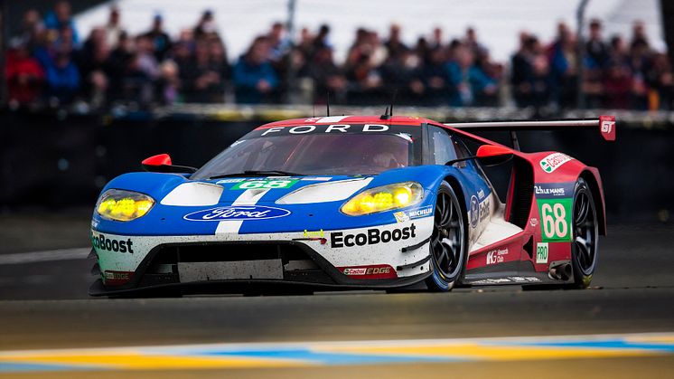 Z Le Mans přímo do Goodwoodu: v čele vozů Ford Performance představovaných na Festivalu rychlosti stojí závodní Ford GT