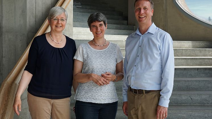 Leitung der Medizinischen Sektion am Goetheanum seit Herbst 2023: Marion Debus, Karin Michael und Adam Blanning (Foto: Ariane Totzke)