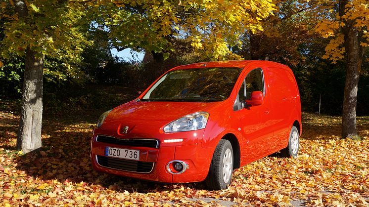Peugeot Partner med nytt utseende och PRO Pack