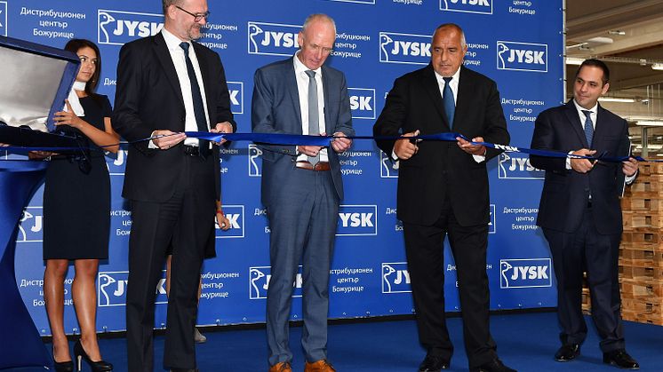 JYSK officially opened the Distribution Centre in Bulgaria
