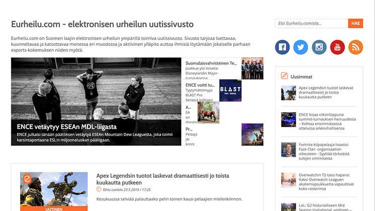 Good Game Limited offloads esports news site