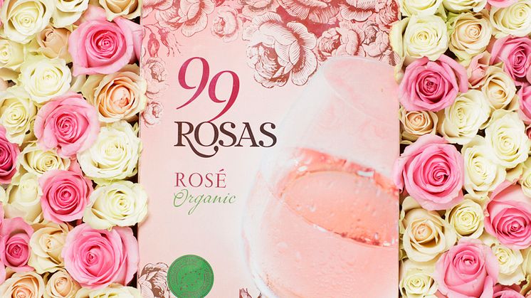 99 Rosas - nytt EKOLOGISKT rosévin från Spanien