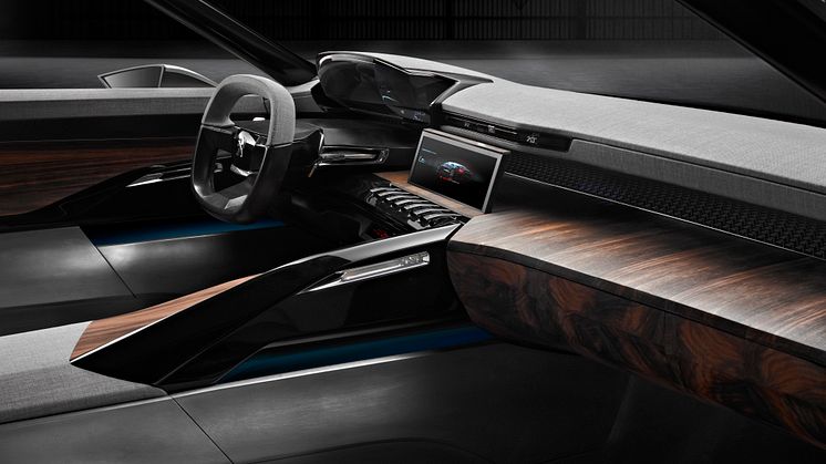 Peugeot Exalt konceptbil interiör_passagerare