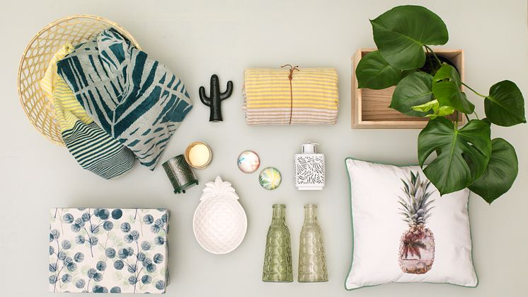 Bliv inspireret af de nye trends i JYSKs sortiment: URBAN JUNGLE