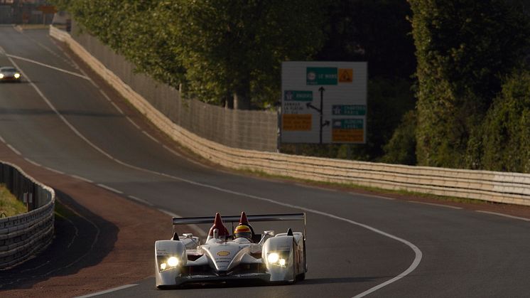 Frank Biela in the 2006 Le Mans winning Audi R10 TDI