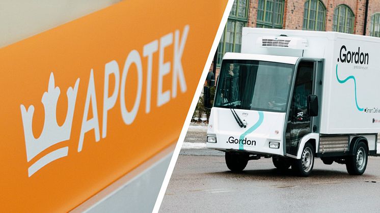 Kronans Apotek inleder samarbete med Gordon Delivery för hemleveranser av kylda läkemedel