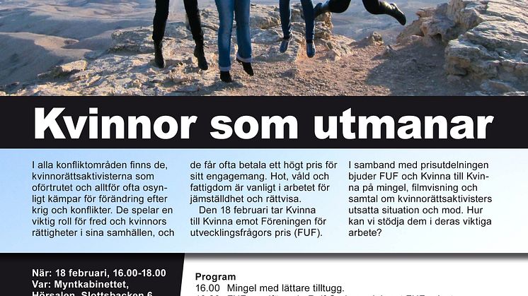 Kvinnor som utmanar!