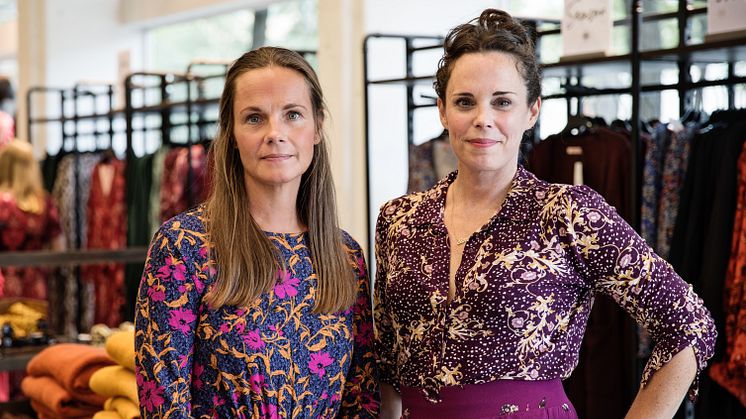 Lena von Segebaden och Helena Leach Squire