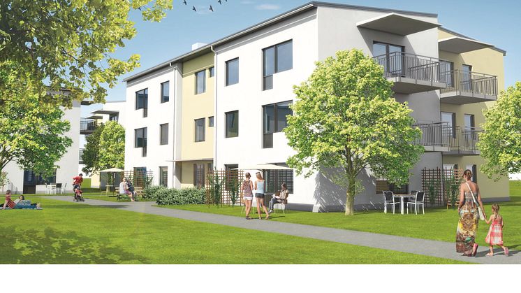 Villastaden får  12 ytterligare hyreslägenheter