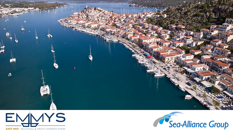 Sea-Alliance Group to participate in the 20th East Med Multihull & Yacht Charter Show, April 25th to April 28th, Poros Port, Greece.