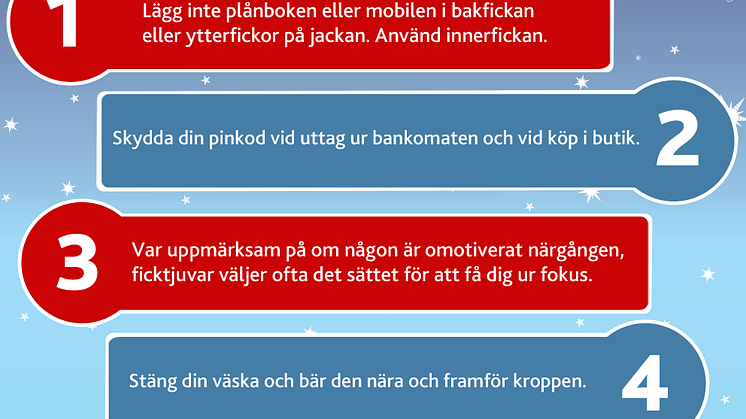 ​5 tips för en säkrare julhandel