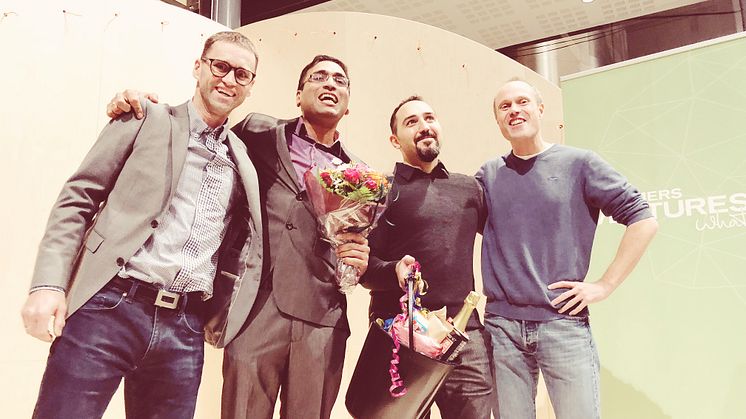 Viking Analytics vinnare i Chalmers Ventures Startup Camp