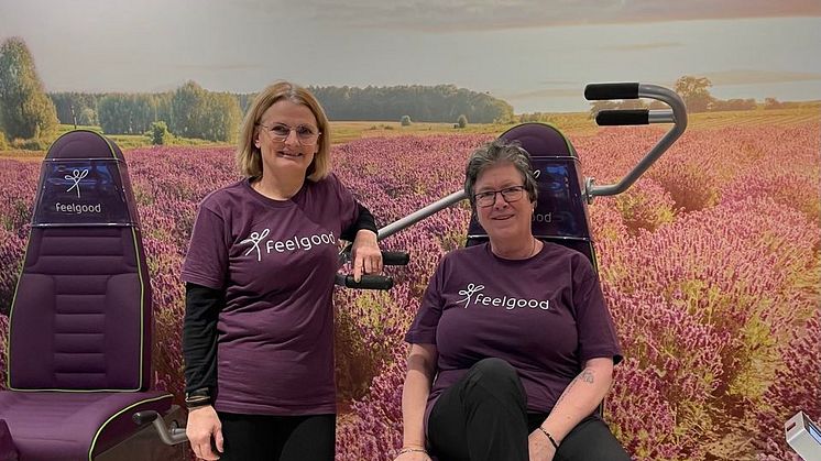 Motivert av vonde knær: Nå åpner Anne Marie og Kristin Feelgood-senter nummer 60