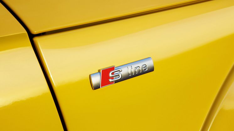 Audi TT Roadster (vegasgul) S-line logo
