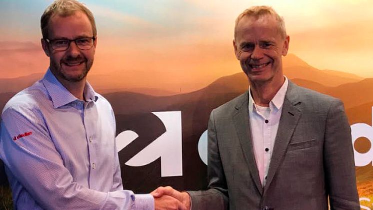  Håkan Lord, VD SoftOne Group och Christian Nordemark, Försäljningschef Elkedjan
