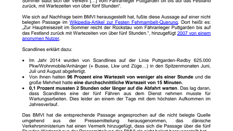 Hintergrundinformation zu Wartezeiten