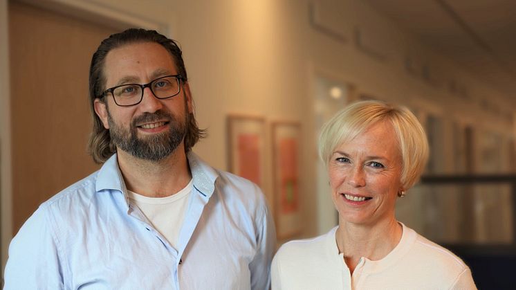 Magnus Almeling och Anneli Holst