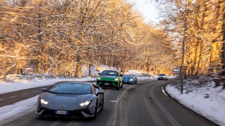 Lamborghini Winter Drive 2022