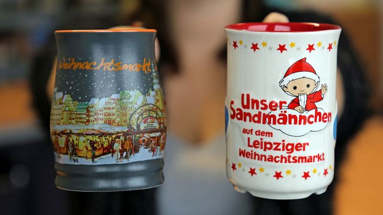 Die diesjährigen Leipziger Weihnachtsmarkttassen 