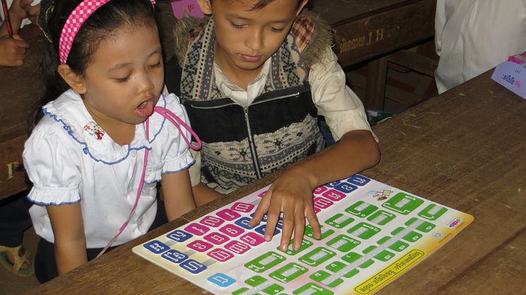 Svay Thum Primary School i Svay Chrumdistriktet i Kambodja 