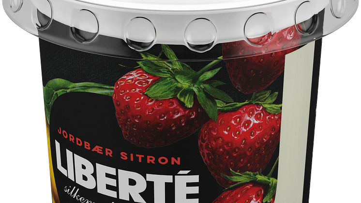 LIBERTÉ Jordbær sitron 160 g