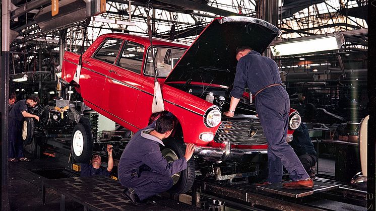 Peugeots fabrik i Sochaux firar 100 år!