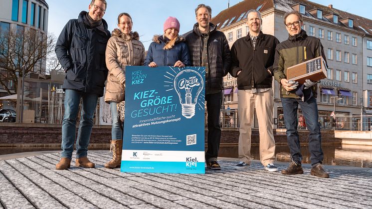 vl: Thomas & Anna Maria Bader/Kugelrausch, Janine Streu/Kiel-Marketing, Helge & Ole Bachmann/Brothers, Axel Schön/Radio Café