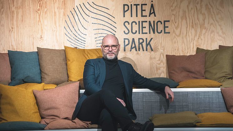 Patrik Isaksson, innovationsledare Piteå  Science Park. Foto: Jacob Gabrielsson