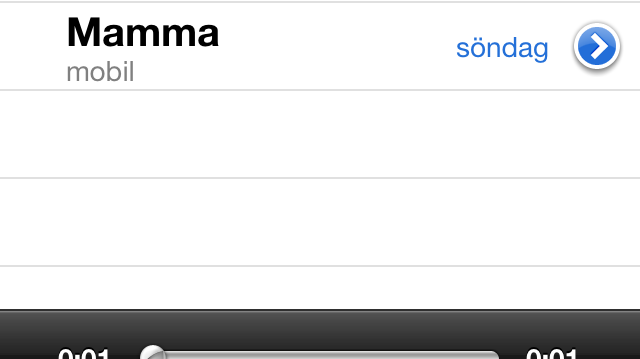 3 först i Sverige med Apple Visual Voicemail