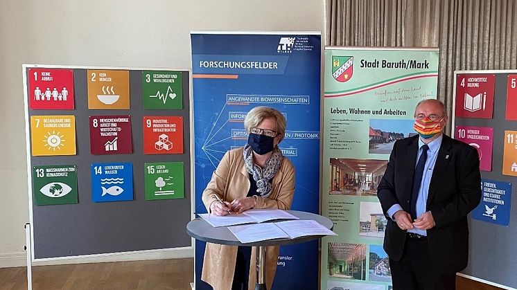 Kooperationsvereinbarung TH Wildau Baruth/Mark 21.09.2020