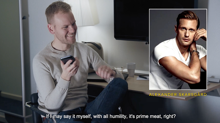 Scen från filmen Eat a Swede