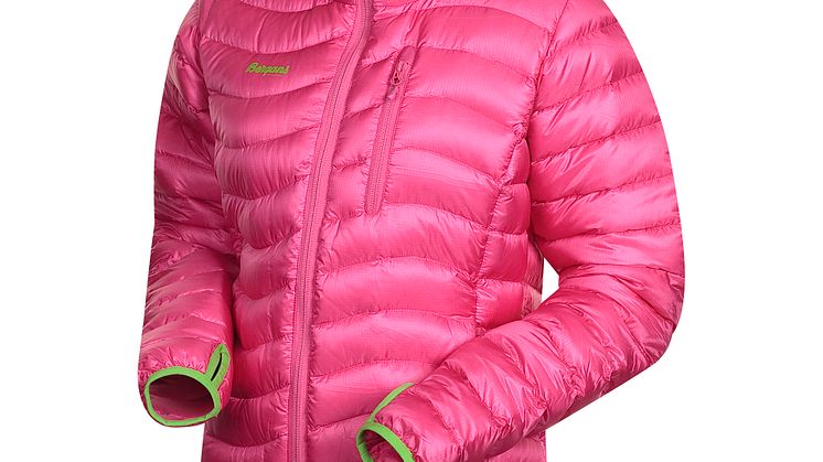 Cecilie Down Jacket - Bubblegum/Forest