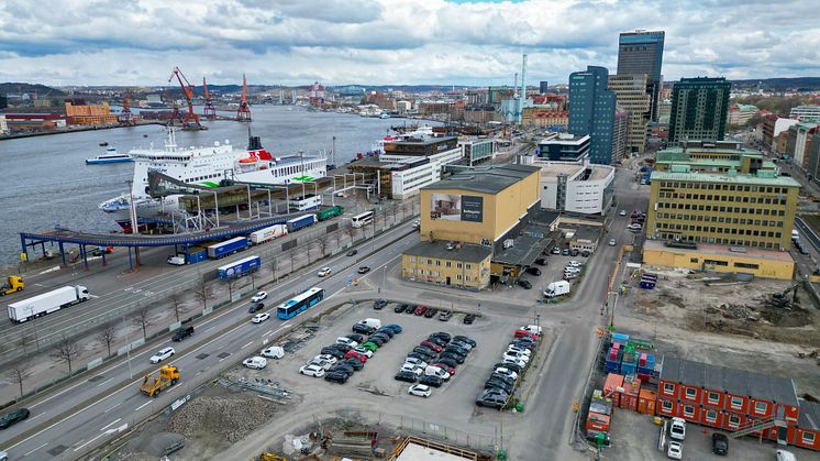 I den nya klimathandlingsplanen har aktörerna som fortsatt bygger Masthuggskajen åtagit sig att minska utsläppen under byggskedet.