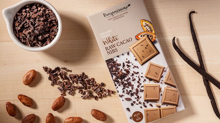 Benjamissimo White Raw Cacao Nibs