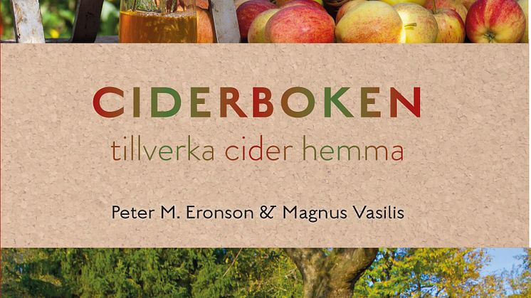Omslag "Ciderboken - tillverka cider hemma", Grenadine Bokförlag
