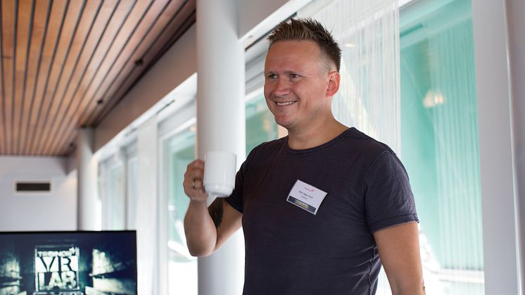 Kåre Vegar Sund i Trainor har stor tro på VR i sikkerhetsopplæring. Foto: Trainor AS
